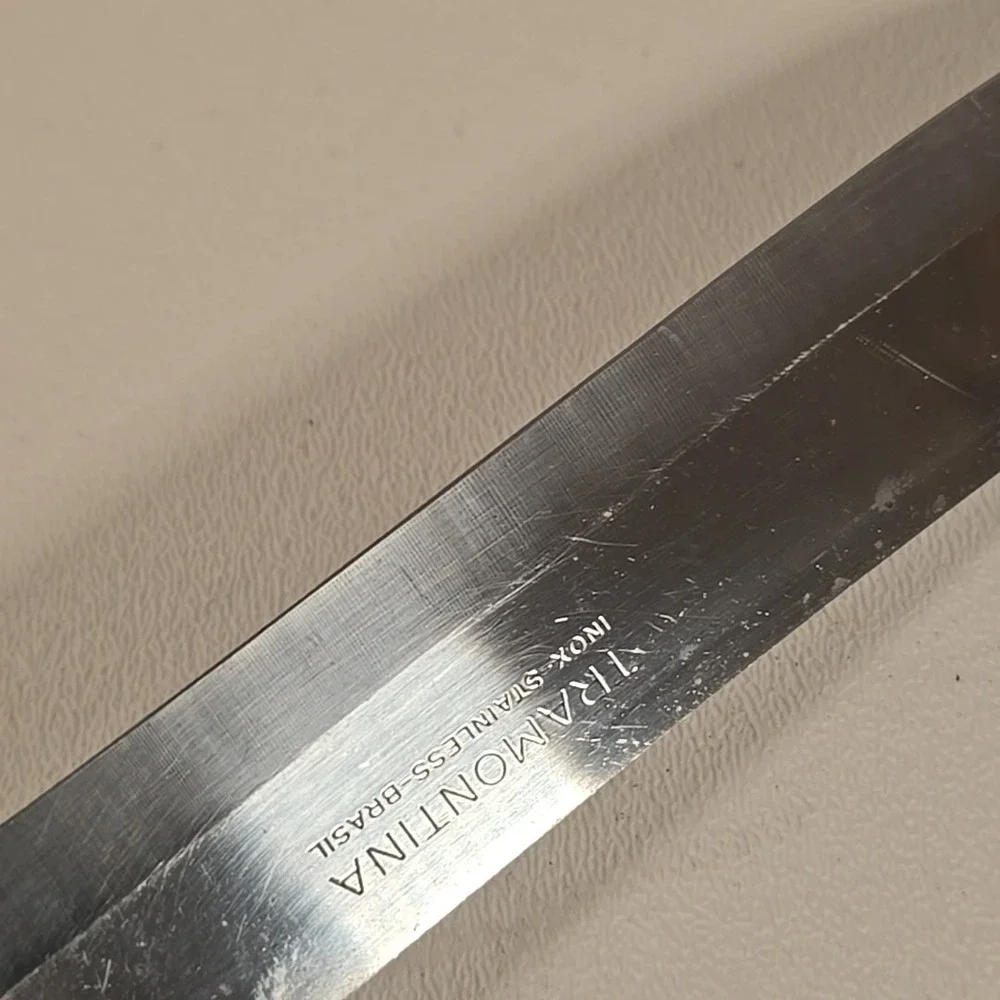 Tramontina Inox SLICER Stainless Wood 12